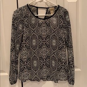 NWT Women’s Patterned Blouse US Size:XS